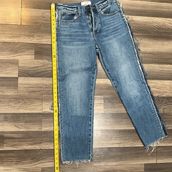 Pistola button fly raw edge denim jeans - Picture 11 of 13